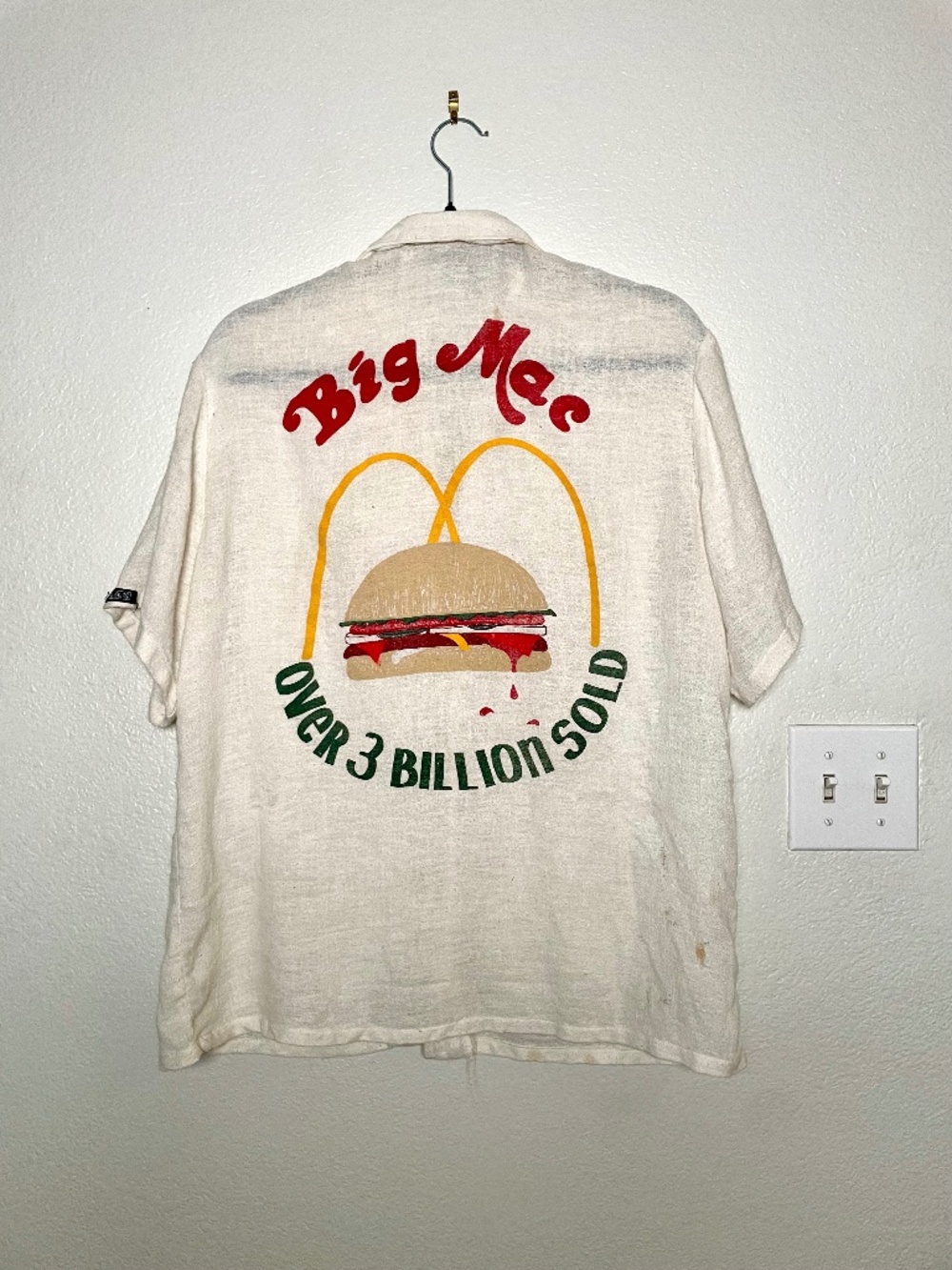 Vintage McDonalds Button Down Top